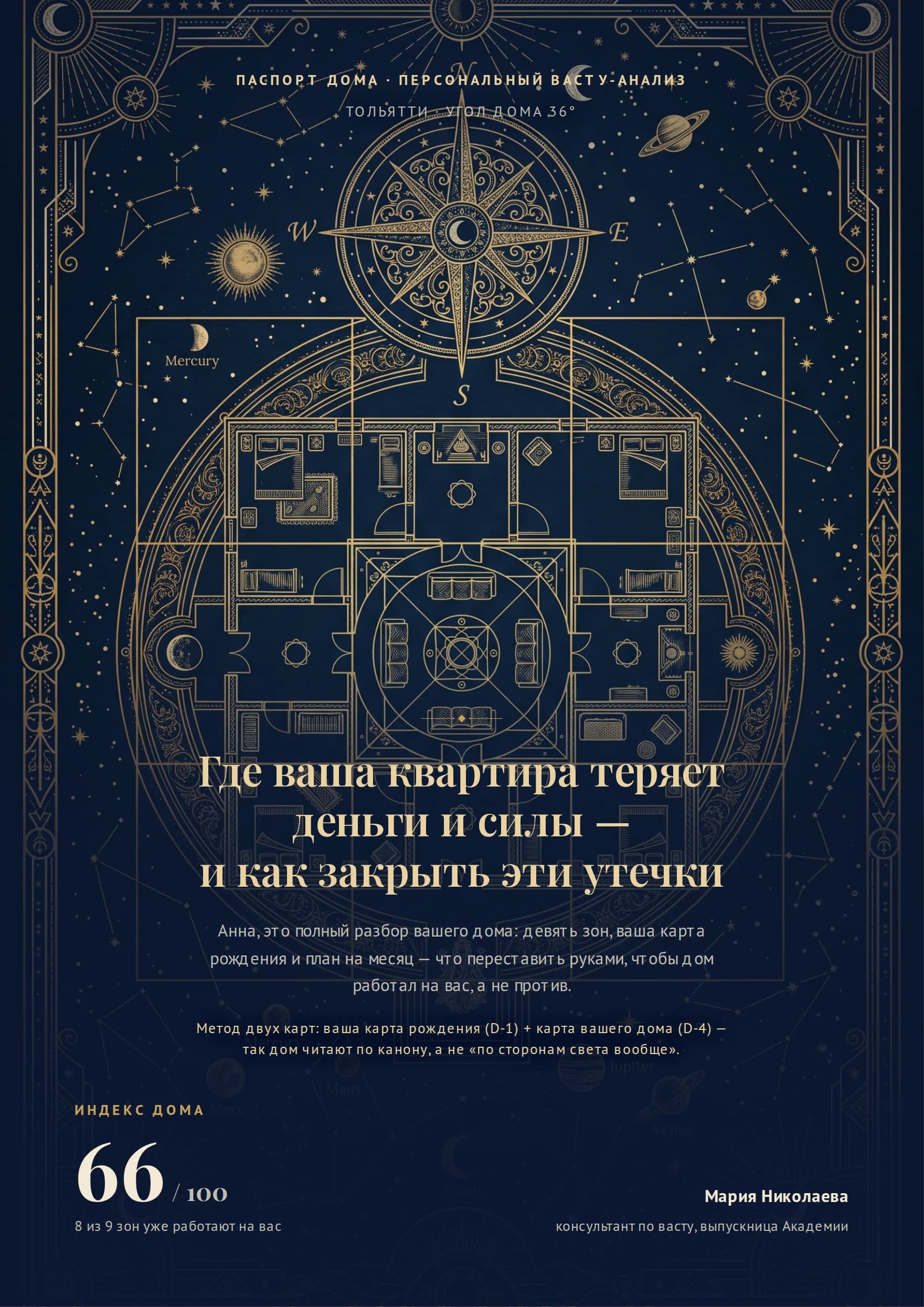 Васту-паспорт — обложка