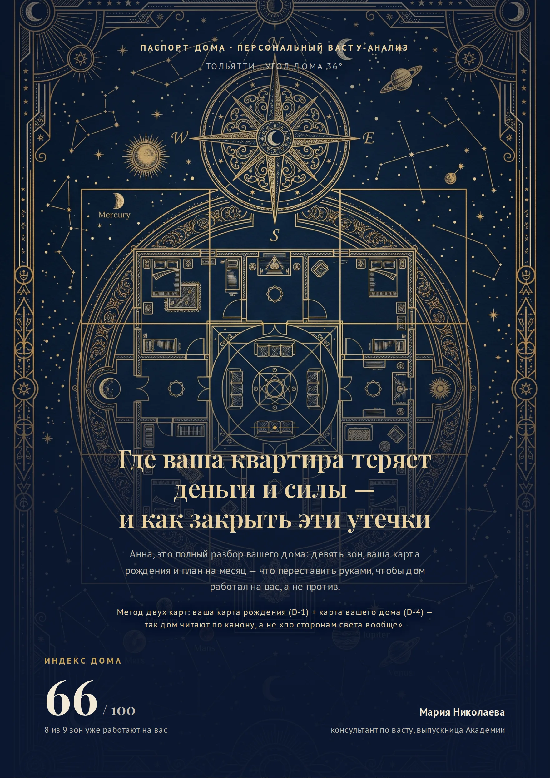 Васту-паспорт — обложка